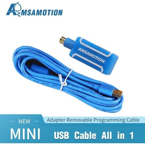 AMSAMOTION 2020 NEW MINI Programming Cable Adapter Removable Gold-plated Interface USBACAB230 USB-SC09-FX USB-AFC8503/8513