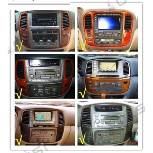 12.1\" 1 Din Android 9.0 Car Radio Automotivo For Lexus LX470 Toyota Land Cruiser 100 Car Dvd Player Auto GPS Navigation 98-2007