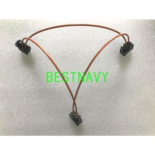 Free shipping MOST Optic Fiber Jumper Cable Multimedia Connectors 2 Female to 1 male For Audi BMW Benz Porsche Amplifier unit