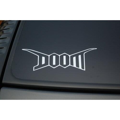 For Doom Vinyl Sticker Decal (V261) Crust Punk Dirt Dystopia Aus Rotten Choose Size! Car Styling