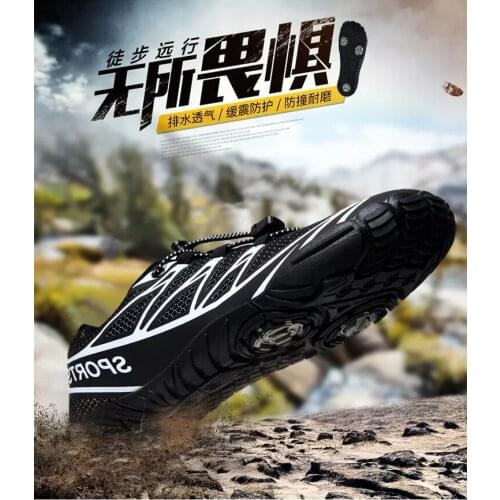 Men Aqua Shoes Quick Dry Beach Shoes Breathable Sneakers Barefoot Upstream Water Shoes Swimming Hiking Sport Shoe