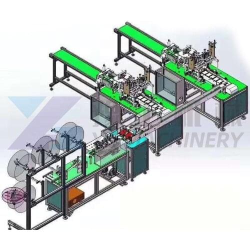 N95 mask making machine with breath valve automatic mask making machine n95 face mask filling sealing machine
