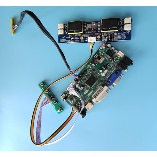 Kit for LM201WE3-TLJ1/LM201WE3-TLK3 driver board 1680X1050 panel 4 lamps 30pin moitor Controller Board HDMI+DVI+VGA LCD Audio