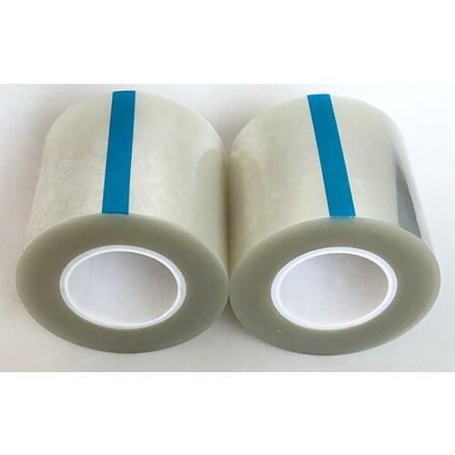 Pet protective film tape, transparent high temperature antistatic digital products display screen film. 20cmx0.05mmx200m
