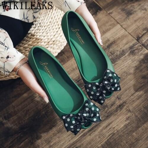 Jelly Shoes Woman Flat Shoes Women Ladies Shoes Slip On Fashion Zapatos Comodos Mujer Макасины Женские Zapatos Planos Mujer