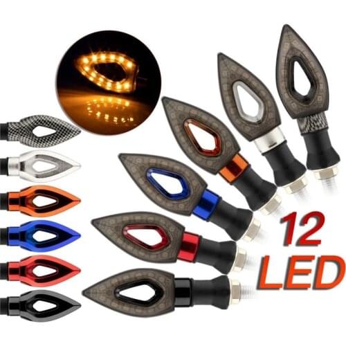 For Crf 70 Motorcycle Led Turn Signal Lights For Ducati Scrambler Ak550 Yamaha Xt 600 Crf 450 Trk 502 Triumph Street Twin