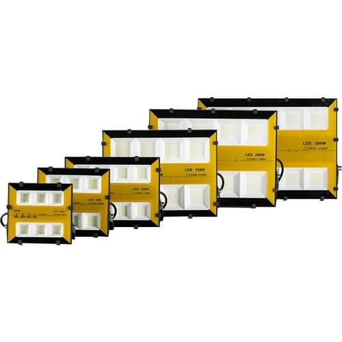 King Kongxia Led Flood Light Waterproof High Brightness 30/50/100/400/500W High Power Outdoor Wall Lamp Projection Lamp