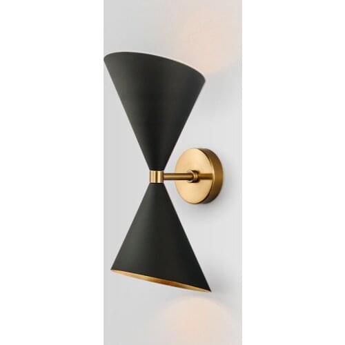 Japan wall lamp iron bedside bedroom aisle espelho wall lights for home