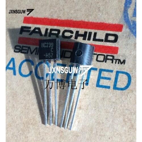 10PCS BC239 C TO-92 Transistor 239 Audio pair tube power BC239-C Transistor Triode BC239C Boxed Laser word 239C FAIRCHILD