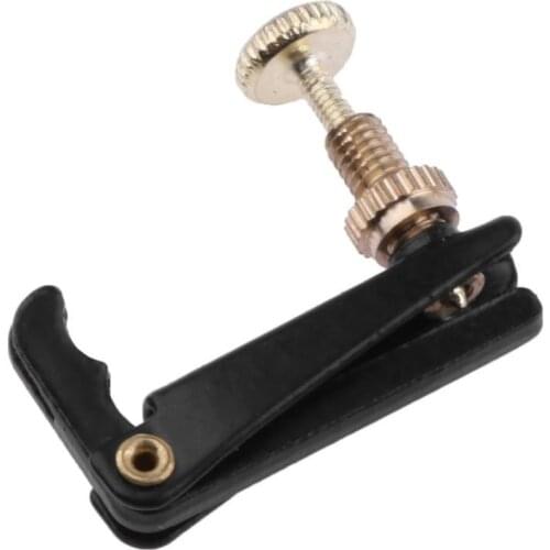 4pcs 4/4-3/4 Plated Iron Violin Fine Tuners Spinner Adjuster Strings Hooks for Violin Musical Instrument