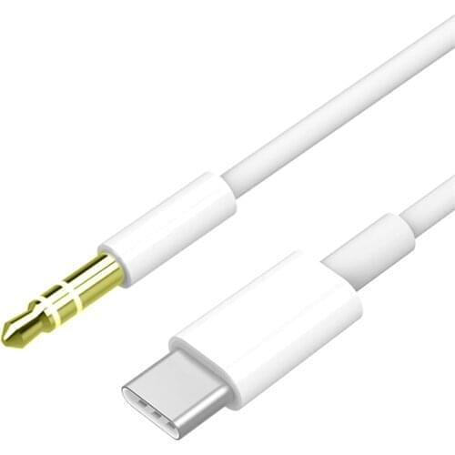 Aux Type C Auto Car Tape Aux Audio Connection Cable Stereo Cable Music Fast Charging Cable Charger