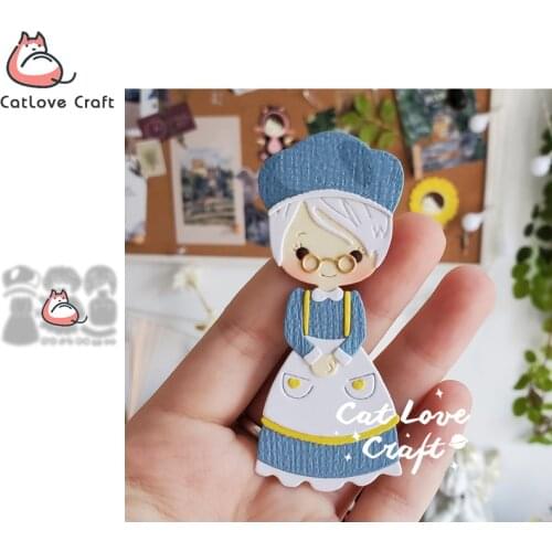 Catlove Grandma Metal Cutting Dies Scrapbooking Mold Knife Stencil Die Cuts Card Making DIY Craft Embossing New Dies For 2021