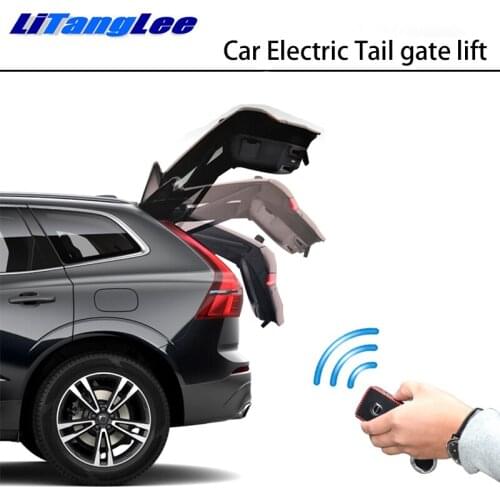 LiTangLee Car Electric Tail Gate Lift Trunk Rear Door Assist System For Cadillac SRX 2014~2016 Original Car key Remote Control