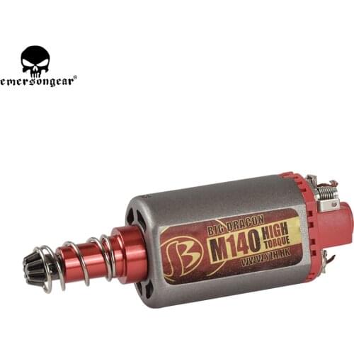 EMERSONGEAR Terminator Ultra Custom M140 High Twist High Torque AEG Motor Long Axis For Airsoft M16/M4/MP5/G3/P90 AEG BD1310