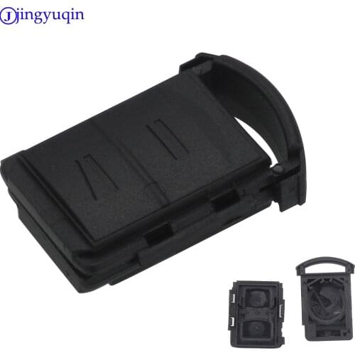 Jingyuqin 2 Buttons Car-styling Replacement Auto Car Key Fob Case for Vauxhall Corsa Agila Meriva Combo Cover Key Shell for Opel