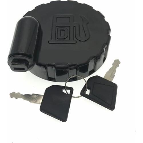 Digger Excavator Diesel Fuel Tank Cap Cover with Two Keys for JCB 3CX 4CX 123/05892 Fuel Tank Cap Cover with Two Keys
