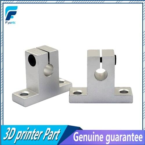 1PC Linear Rail Shaft SK8 SH8A SK10 SK12 SK16 Aluminum Block 8/10/12/16mm Router Table Support XYZ Table CNC Slid Router Bracket