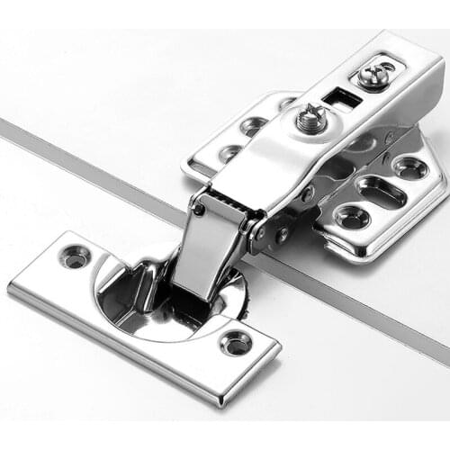 Furniture Hardware Hinge Stainless Steel Door Hydraulic Hinges Damper Buffer Soft Close for Cabinet Door Cupboard