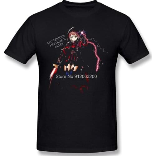 Fashion Mysterious Heroine X Alter - Clothes Design FGO Fate Grand Order The Holy Grail War Games Camiseta Men T-Shirt