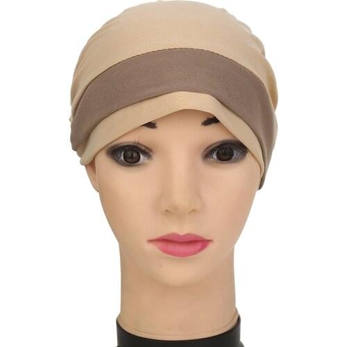 NEW 2021Four Seasons Fashion Ladies12 COLOR Big Flower Milk Silk Lace Pan Flower Hat Muslim Baotou Hat