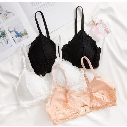 Coast Lace Soft Girl Gathered Women’s Tube Top No Rims Push Up Bra With Padding Sexy Backless Seamless Bra Woman Lingerie