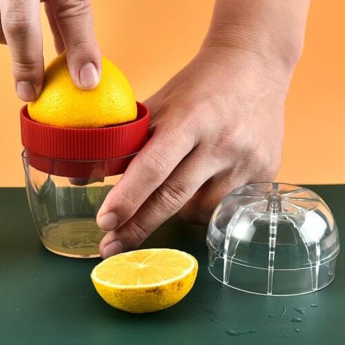 1pcs Orange Lemon Juicer Squeezer Manual Hand Press Fruit Citrus Kitchen Extractor Plastic