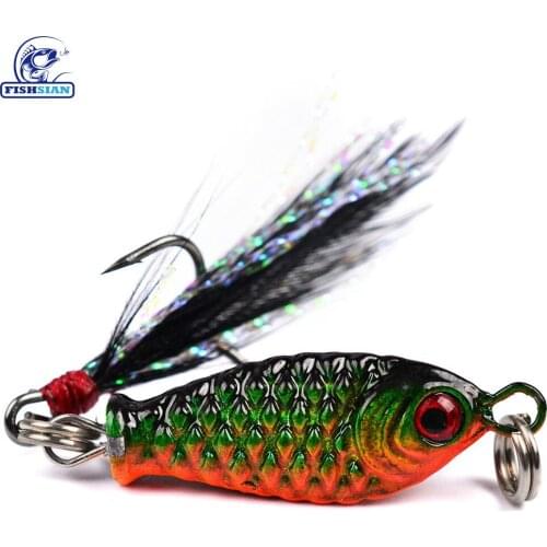 Fishsian Metal Vib Fishing Lure Jig 2.5cm 5.2g Saltwater Lures Bass Fishing Tackle Fish Bait Trolling Lure Isca Artificial
