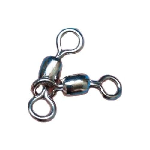 Swivel fishing type Parents tackle stainless steel Barrel Swivel Solid Rings goods for fishing Connector