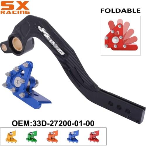 Motorcycle CNC Rear Foot Brake Lever Pedal For YAMAHA YZ450F YZF450 2010-2020 YZ450FX 2016-2020 WR450F WRF450 2012-2020