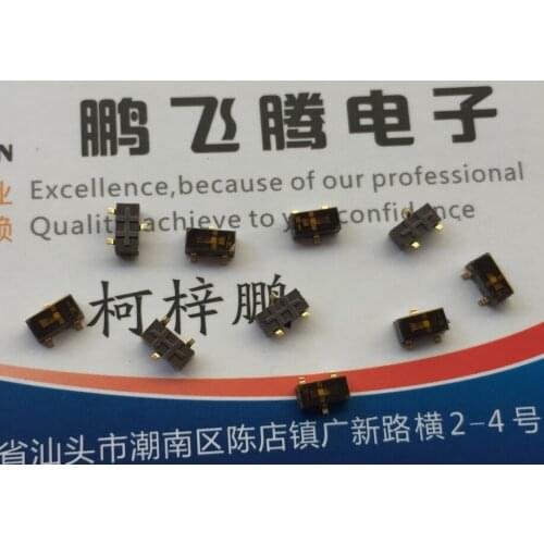 1PCS Original Japanese Copal CJS-1200TB dial switch 1-position patch 3-pin micro toggle 2 gear 3.5mm