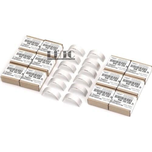 12PCS Conrod Bearing Shells Set For Porsche Panamera 4 970 3.6L V6 Naturally aspirated M46.20 M46.40 MCW.AA MCX.NA