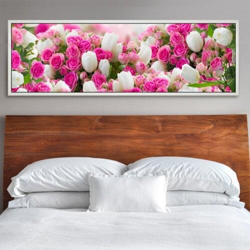 New Rose Diamond Flower 5D DIY, special shape, fantasy, diamond embroidery, cross stitch, rhinestone diamond mosaic, decoration