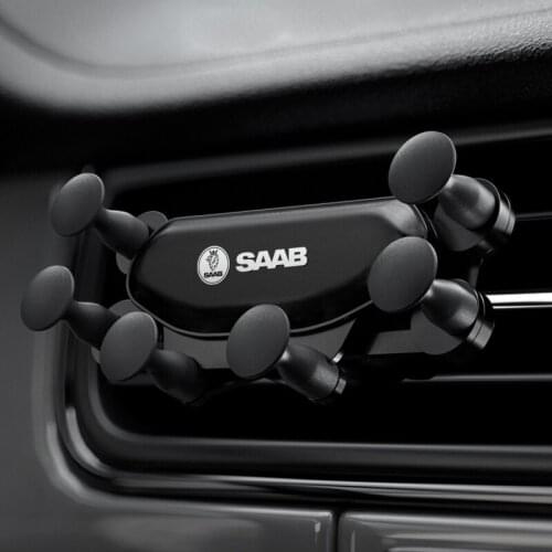 Car Phone Holder In Car Air Vent Mount Stand Mobile Phone Holder For SAAB