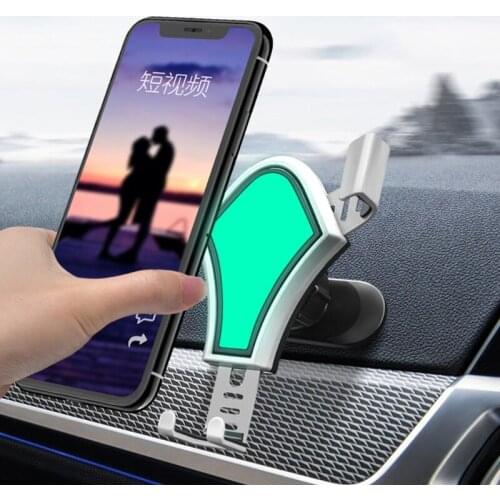 Car Phone Holder Car Air Outlet Mount Clip Car Accessories Interior Universal Mobile Holder ABS Car Mount Phone GPS Support