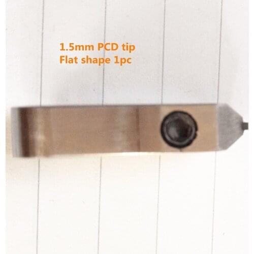 Free shipping Talentool CNC machine use PCD tools Posalux diamond tools jewelry tools 180 1.5mm 1pcs/set