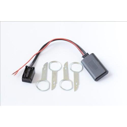 Bluetooth Music Adapter Wireless Bluetooth Aux-in Audio Cable Adapter For Ford Focus Mondeo PUMAMK2/MK3/SMAX 6000 CD