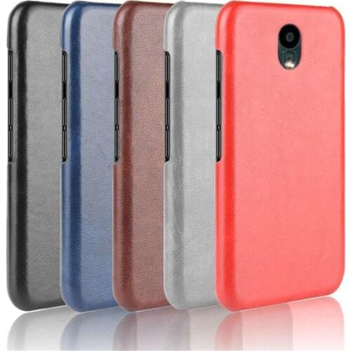 For Kyocera Digno BX Case Luxury Litchi Striae PU Leather Thin Hard Back Cover Case For Kyocera Digno BX Phone Cases