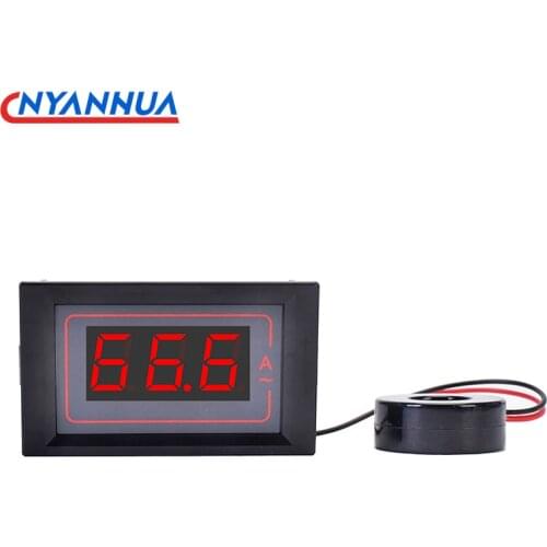PDM-2035A Mini Digital LED Measuring Instrument Amperemeter AC Digital Ammeter AC1-140A AC50-300V Small Size