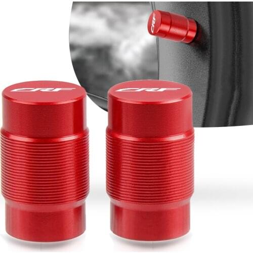 For HONDA CRF150F CRF230 F CRF250L CRF250M CRF250PALLY CRF 150 230 250 450 Accessorie Wheel Tire Valve Stem Caps Airtight Covers