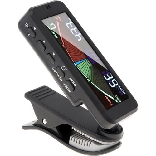 HOT 3 in 1 Guitar Tuner Large LCD Screen Metronome Generator with Clip for Chromatic Guitar Bass Ukulele Violin