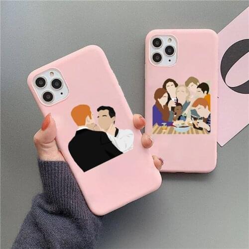 Lip Gallagher Shameless tv show Phone Case Pink Candy Color for iPhone 11 12 mini pro XS MAX 8 7 6 6S Plus X SE 2020 XR
