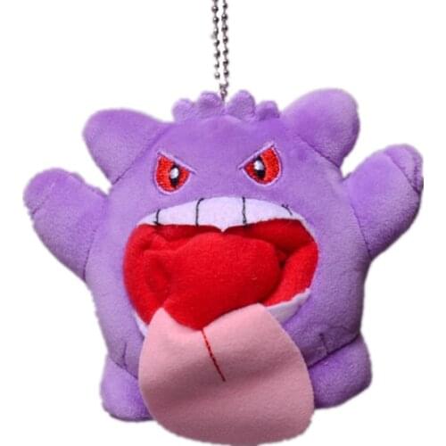Pokemon Anime Gengar Plush Toy Soft Stuffed Plush Pendant Toy Cute Gengar Kids Holiday Gift