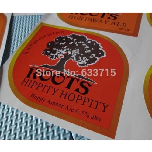 Customized printing business labels ! NO MOQ