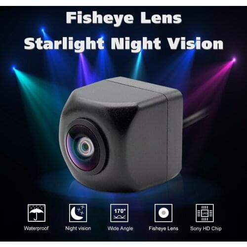 170 Degree Waterproof HD Fisheye Lens Nolight Night Vision Car Reverse Backup Rear View Camera CCTV Parking Camera