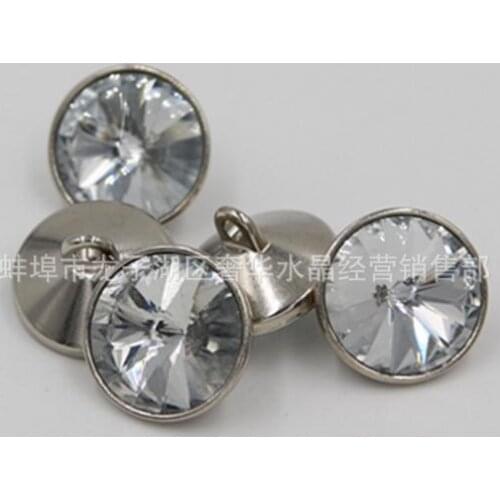 Furniture decorative buckle 1000pcs 25m Zinc alloy Rhinestones buttons crystal button,Sofa Wall Decoration Furniture Accessories