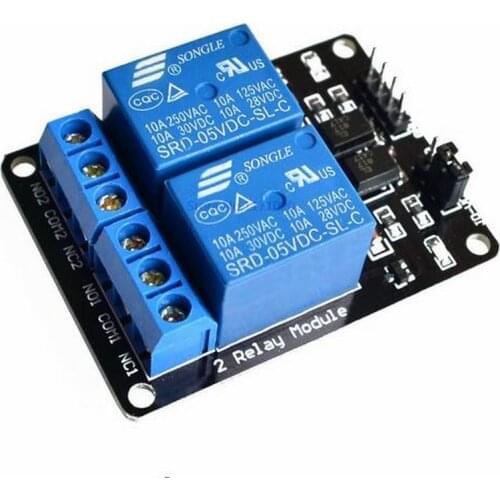 New 5V 2 Channel Relay Module for Uno R3 Raspberry Pi