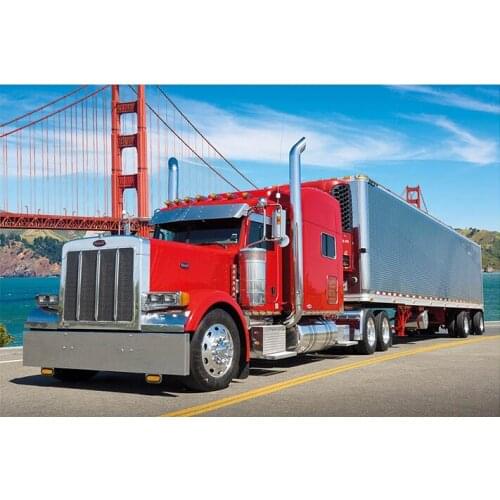 Full Square/Round Drill 5D DIY Diamond Painting "Big Red Truck" 3D Rhinestone Embroidery Cross Stitch 5D Home Decor Gift