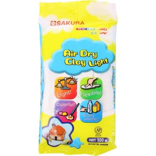 Sakura Paper clay plastic slime XKZ-11A paper clay 100g suit