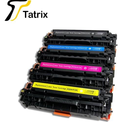 Tatrix Premium Compatible Laser Color Toner Cartridge 304A 305A for HP Printer CP2025 M451nw