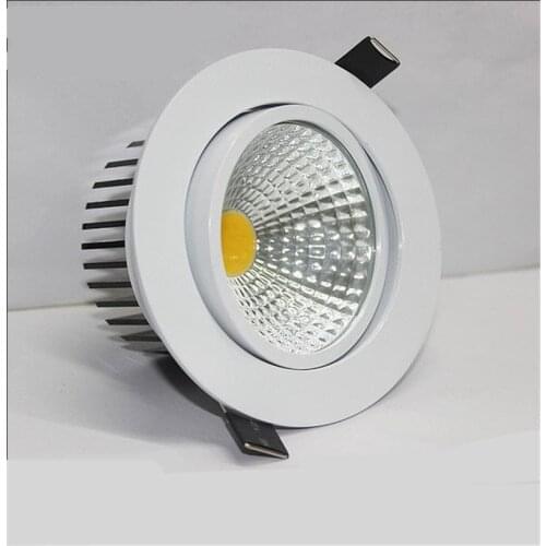 Super Bright Dimmable Waterproof LED Down lights 5W 7W 9W 12W 15W 18W LED Downlight Outdoor Leds Ceiling Lamp For Bathroom Bulb